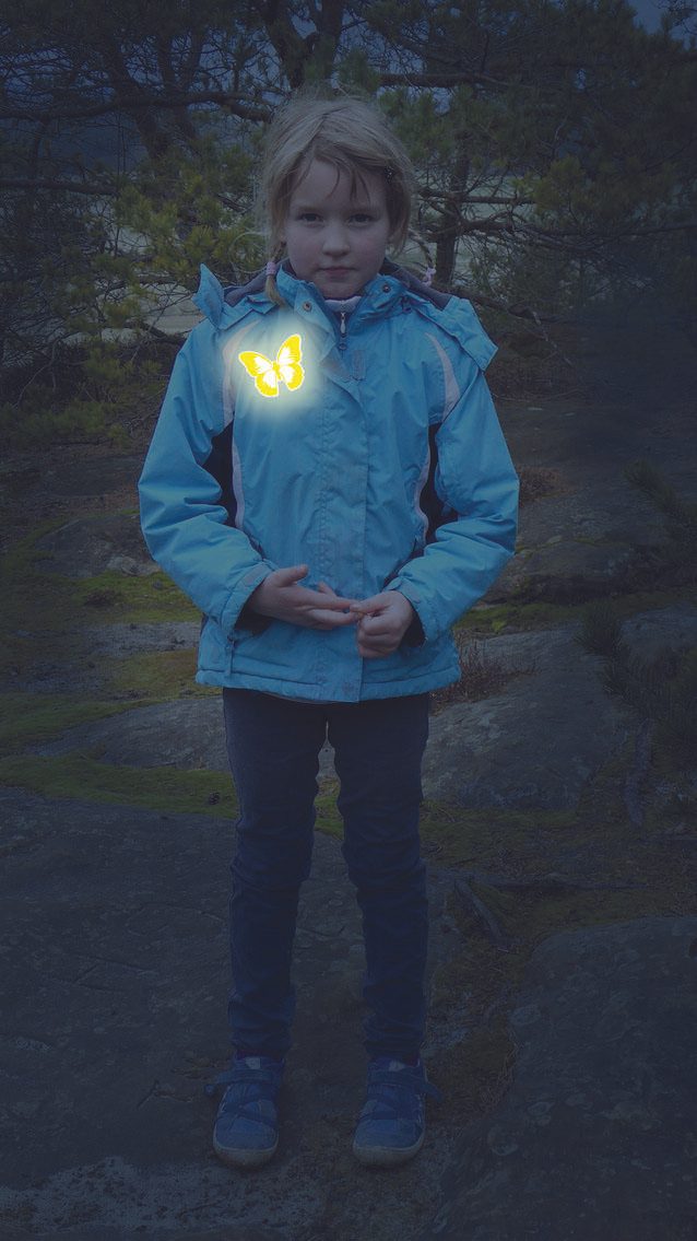 HERMA reflektierende Aufkleber Kreise mit Bild