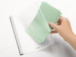 SIGEL Gleitverschlusstasche A5 transparent