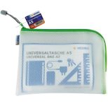 HERMA Reißverschlussbeutel A5 transparent