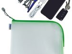 HERMA Reißverschlussbeutel A5 transparent