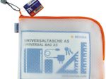 HERMA Reißverschlussbeutel A5 transparent
