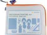 HERMA Reißverschlussbeutel A4 transparent