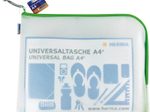 HERMA Reißverschlussbeutel A4 transparent
