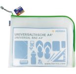 HERMA Reißverschlussbeutel A4 transparent