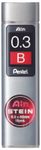 Pentel Fallminen B 0.3 mm schwarz