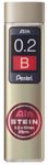 Pentel Fallminen B 0.2 mm schwarz