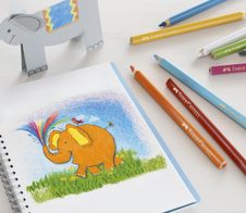 FABER-CASTELL Buntstifte Mehrfarbig