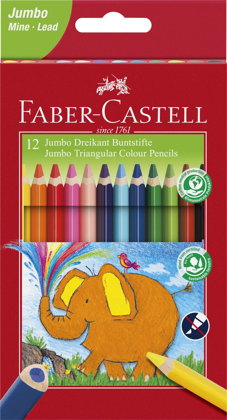 FABER-CASTELL Buntstifte Mehrfarbig