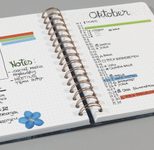 SIGEL Notizbuch ca. DIN A5 punktraster, 240 Seiten