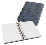 SIGEL Notizbuch Jolie® ca. DIN A5 punktraster Blau/Schwarz, 120 Seiten