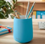 LEITZ Stiftehalter 8,7 x 8,7 x 10,8 cm blau