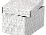 Esselte Aufbewahrungsboxen Home 6,5 l - 20,0 x 25,5 x 15,0 cm weiß