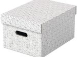 Esselte Aufbewahrungsboxen Home 17,5 l - 26,5 x 36,5 x 20,5 cm weiß