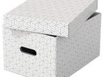 Esselte Aufbewahrungsboxen Home 17,5 l - 26,5 x 36,5 x 20,5 cm weiß