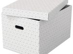 Esselte Aufbewahrungsboxen Home 50,0 l - 35,5 x 51,0 x 30,5 cm weiß