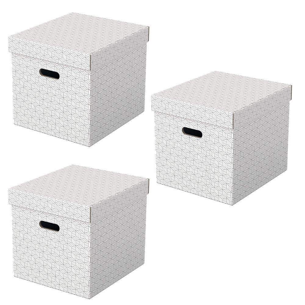 Esselte Aufbewahrungsboxen Home 33,0 l - 32,0 x 36,5 x 31,5 cm weiß