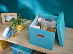 LEITZ Aufbewahrungsbox Click&Store 32,5 l - 32,0 x 36,0 x 31,0 cm blau