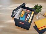 LEITZ Aufbewahrungsbox Click&Store 32,5 l - 32,0 x 36,0 x 31,0 cm grau