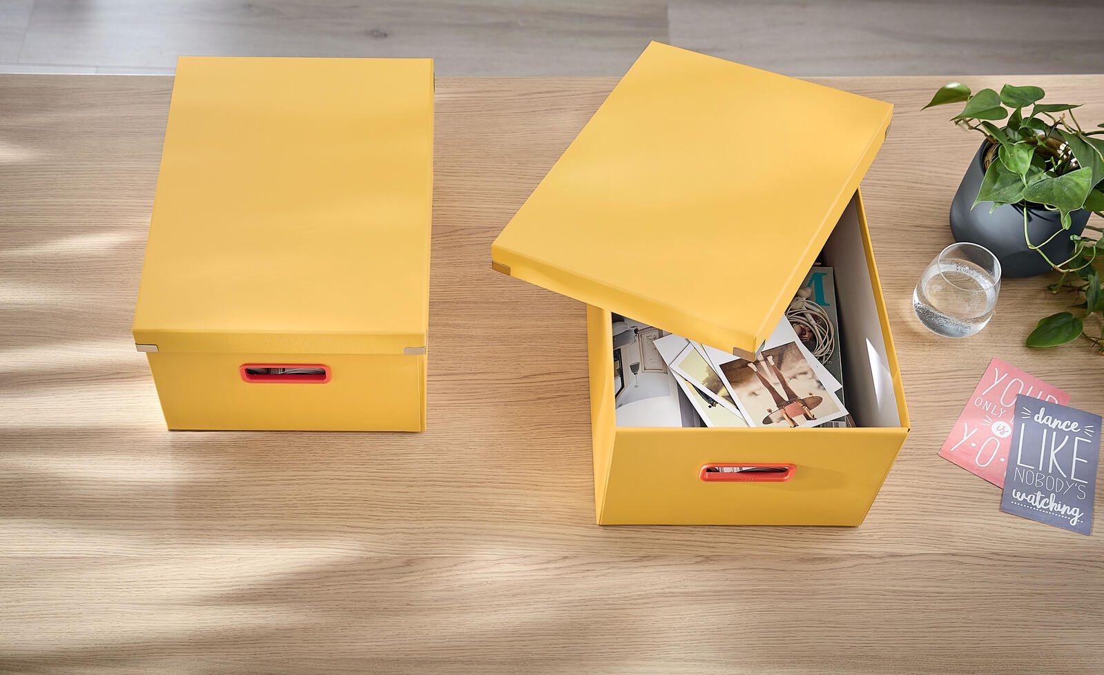 LEITZ Aufbewahrungsbox Click&Store 18,5 l - 28,1 x 37,0 x 20,0 cm gelb