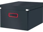 LEITZ Aufbewahrungsbox Click&Store 18,5 l - 28,1 x 37,0 x 20,0 cm grau