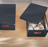 LEITZ Aufbewahrungsbox Click&Store 18,5 l - 28,1 x 37,0 x 20,0 cm grau