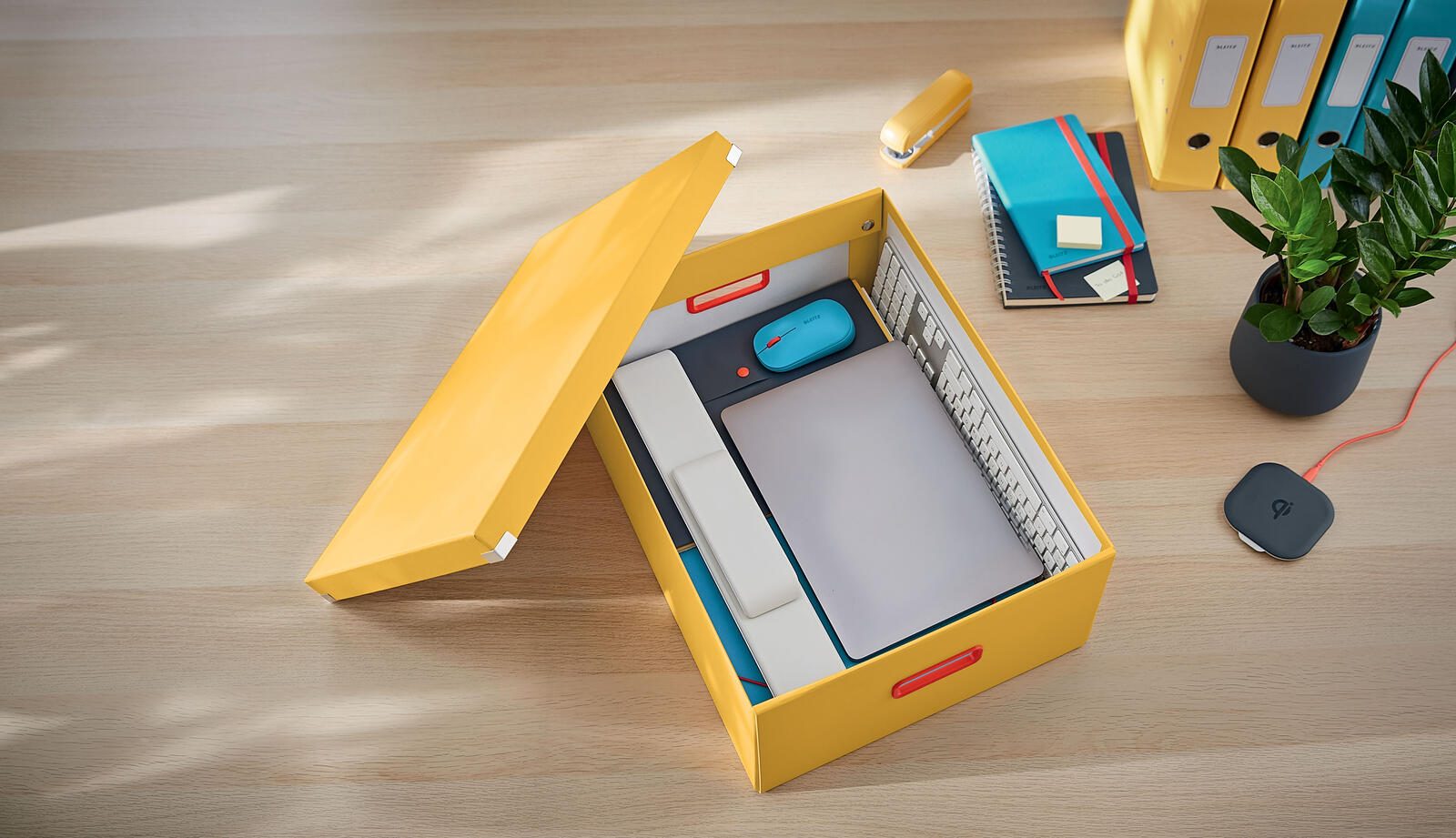 LEITZ Aufbewahrungsbox Click&Store 32,0 l - 36,9 x 48,2 x 20,0 cm gelb