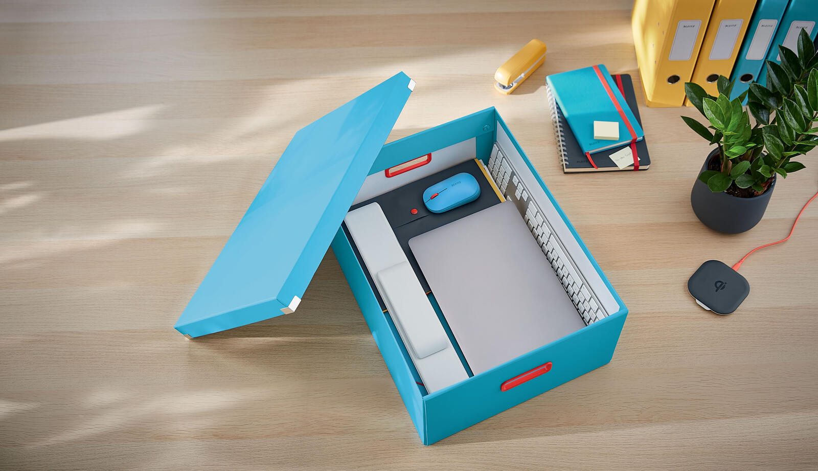 LEITZ Aufbewahrungsbox Click&Store 32,0 l - 36,9 x 48,2 x 20,0 cm blau