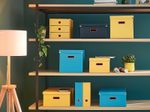 LEITZ Aufbewahrungsbox Click&Store 32,0 l - 36,9 x 48,2 x 20,0 cm blau