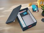 LEITZ Aufbewahrungsbox Click&Store 32,0 l - 36,9 x 48,2 x 20,0 cm grau