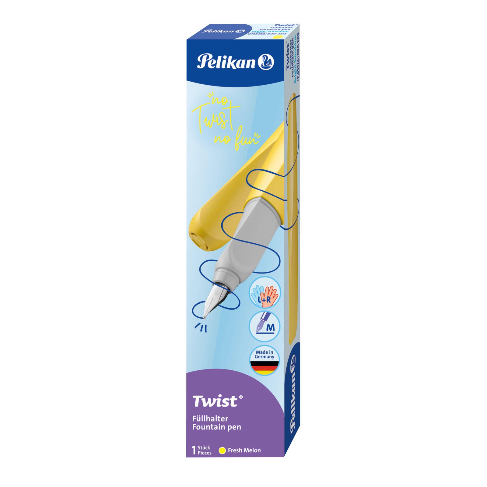 Pelikan Patronenfüller gelb