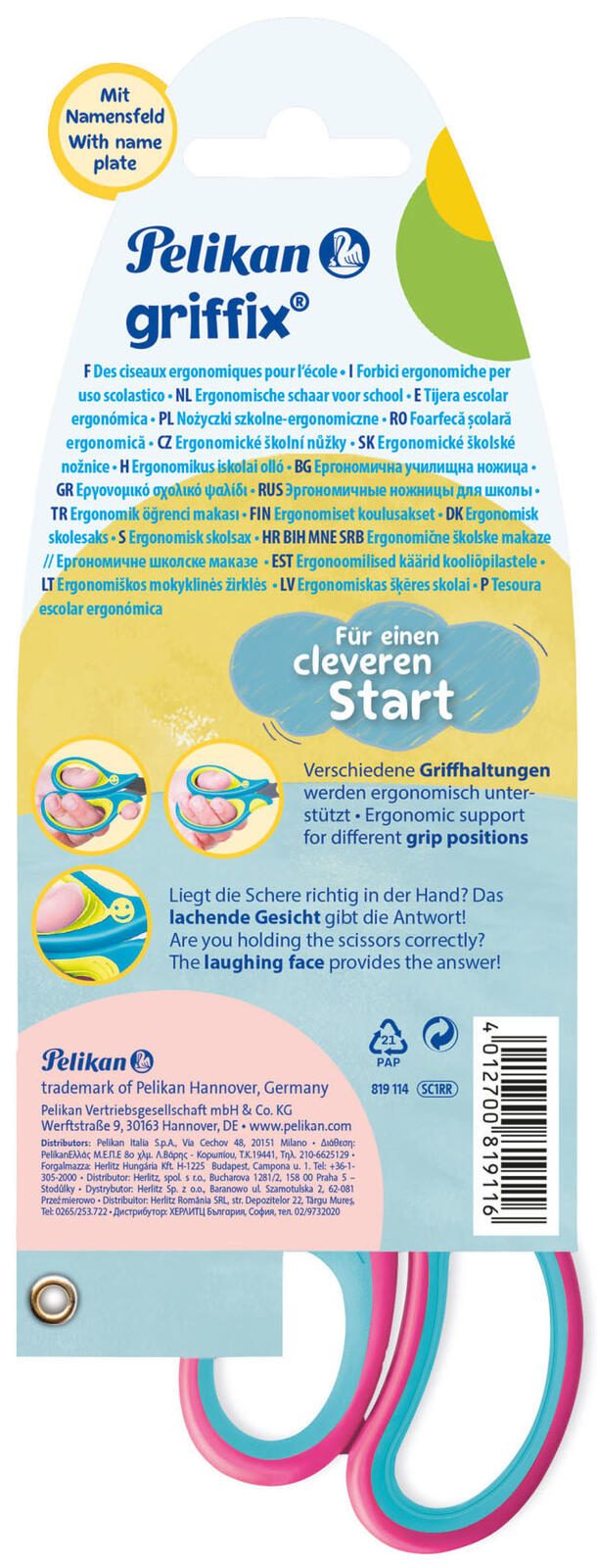Pelikan Kinderschere 14 cm