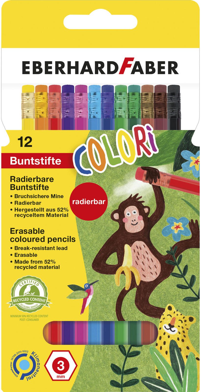 EBERHARD FABER Buntstifte Mehrfarbig