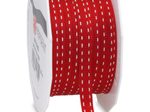PRÄSENT Geschenkbänder 7 mm x 20 m rot