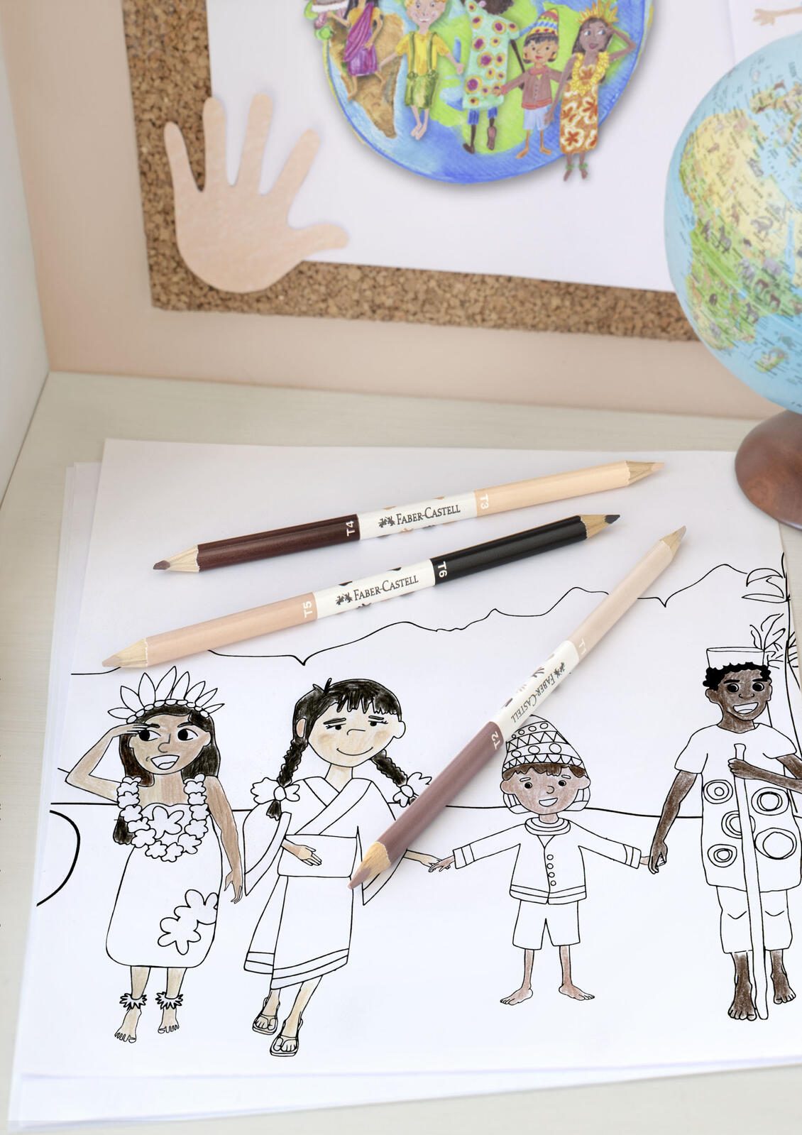 FABER-CASTELL Buntstifte Mehrfarbig