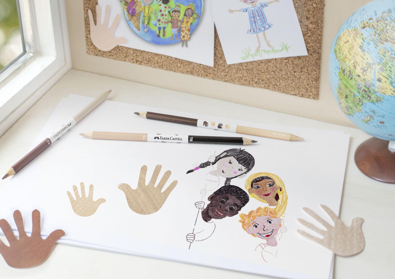 FABER-CASTELL Buntstifte Mehrfarbig