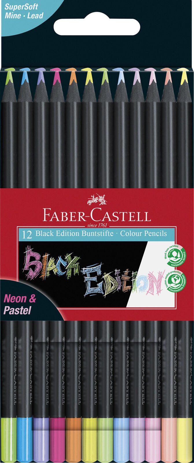 FABER-CASTELL Buntstifte Mehrfarbig