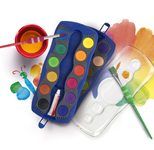 FABER-CASTELL Wasserfarbkasten 24 Farben