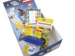 EBERHARD FABER Aufbewahrungsbox Schulstarter Box 22,0 x 31,0 x 10,0 cm blau, gelb