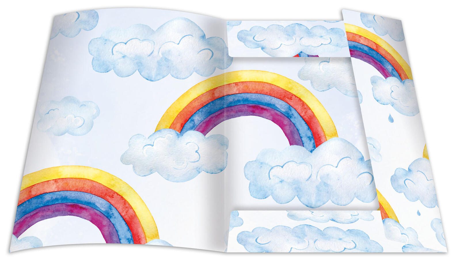 RNK-Verlag Sammelmappe DIN A4 Over the Rainbow