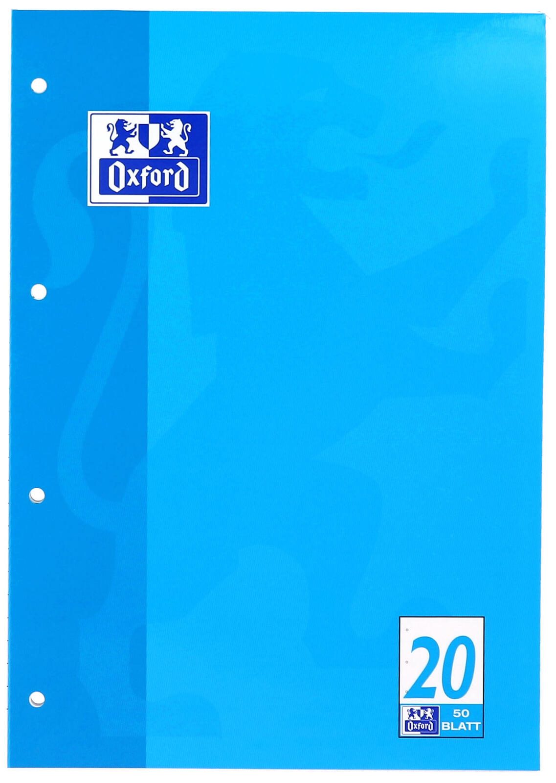 OXFORD Briefblock DIN A4 blanko