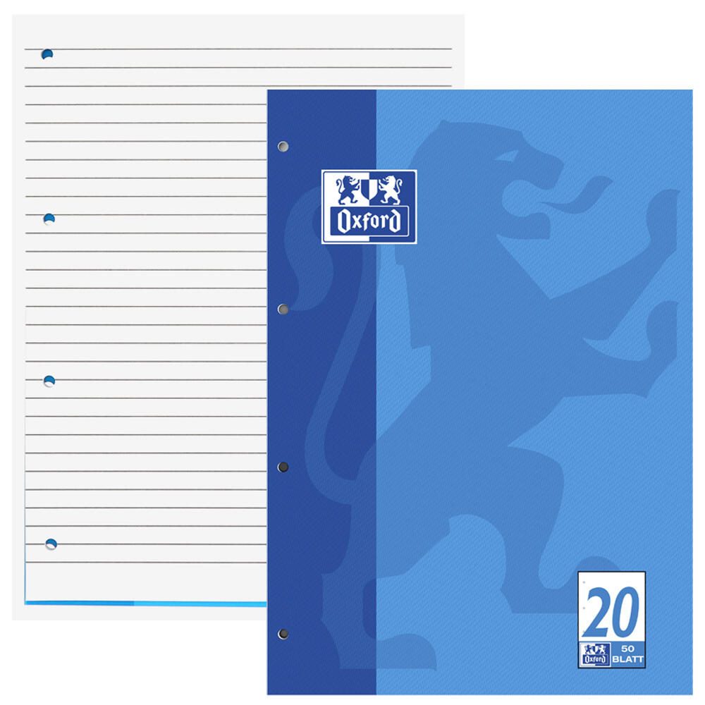 OXFORD Briefblock DIN A4 blanko
