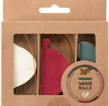 folia Wabenbälle Dekoartikel Ø 7,0/8,5 cm rot/grün/beige