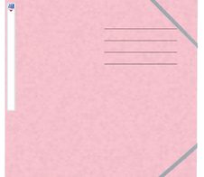 OXFORD Eckspanner TOP FILE DIN A4 pastell-rosa