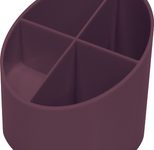 helit Stiftehalter 11,0 x 11,0 x 10,5 cm rot
