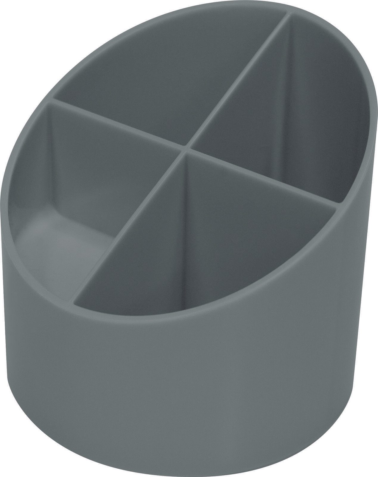 helit Stiftehalter 11,0 x 11,0 x 10,5 cm grau