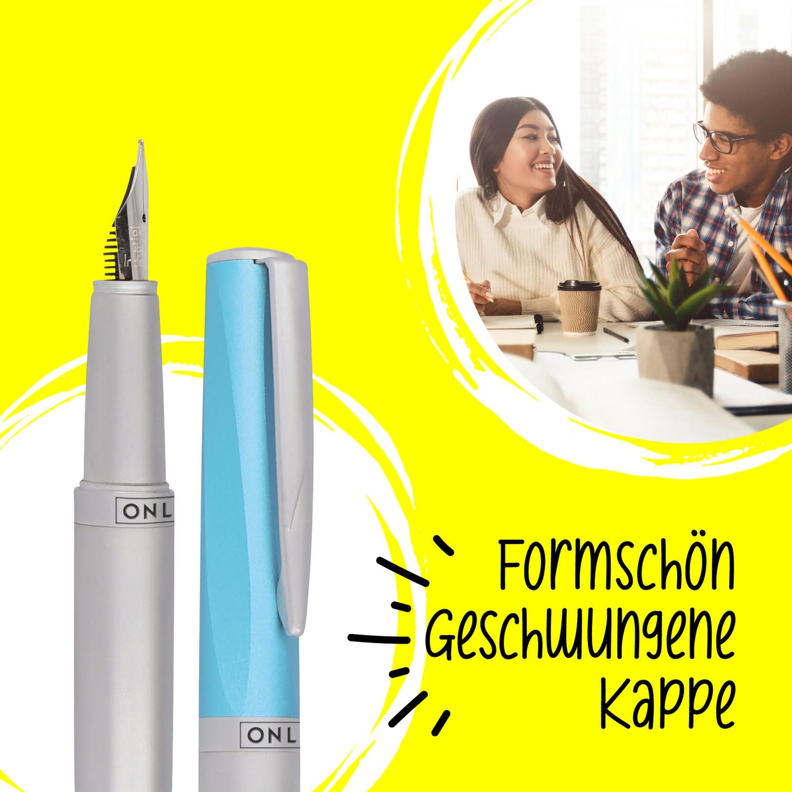 ONLINE® Patronenfüller blau