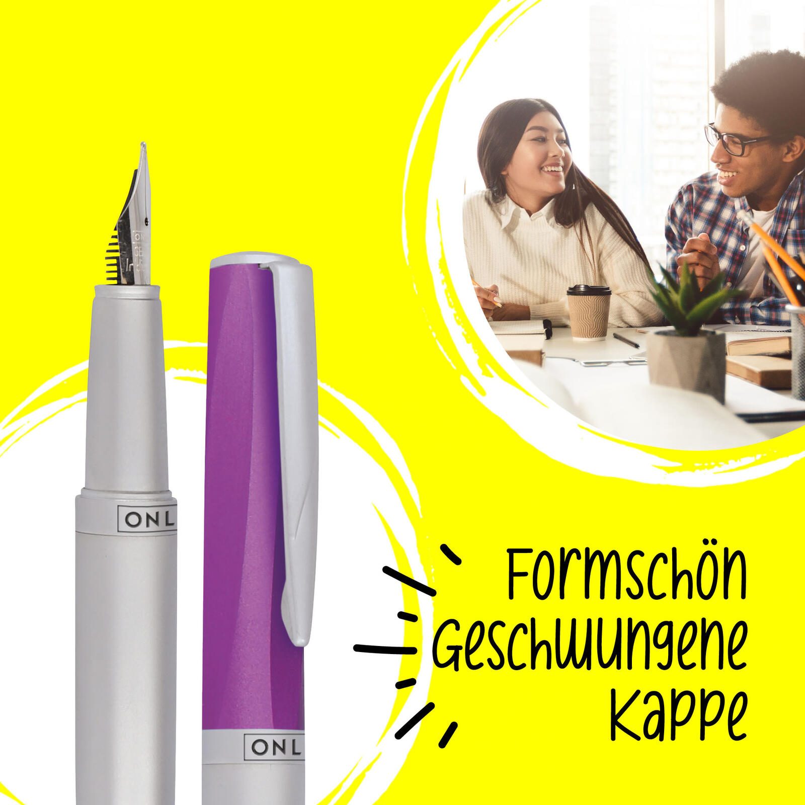 ONLINE® Patronenfüller lila