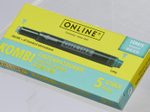 ONLINE® Tintenpatronen für Füller türkis-blau