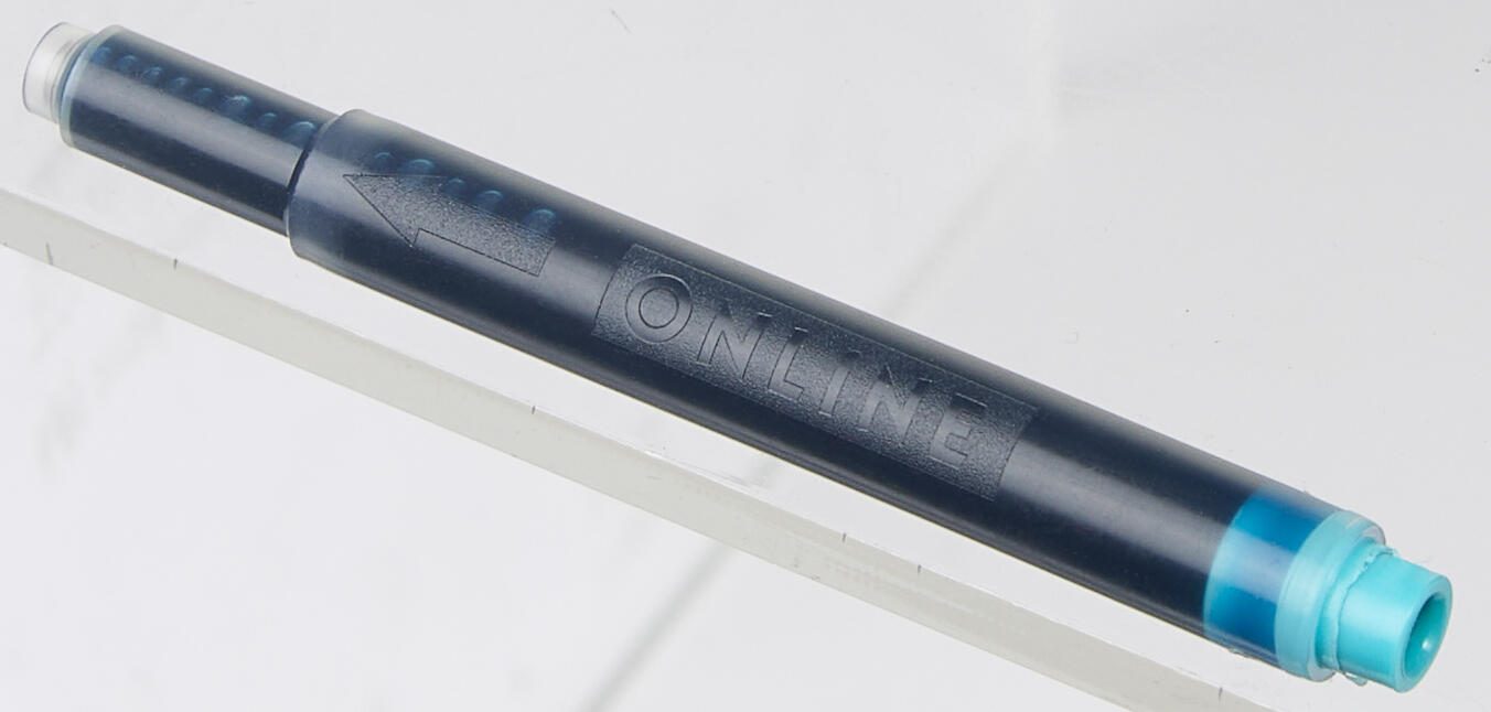 ONLINE® Tintenpatronen für Füller türkis-blau