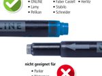 ONLINE® Tintenpatronen für Füller orange